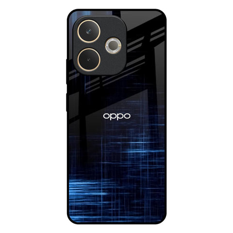 Blue Scratch Glossy Case for Oppo A5 Pro 5G