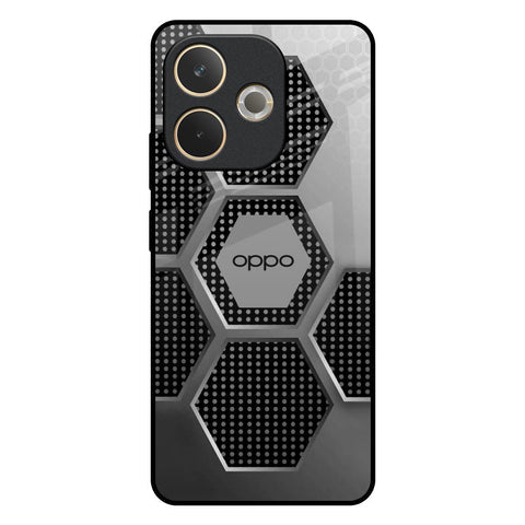 Hexagon Style Glossy Case For Oppo A5 Pro 5G