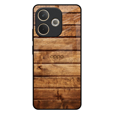 Wooden Planks Glossy Case for Oppo A5 Pro 5G