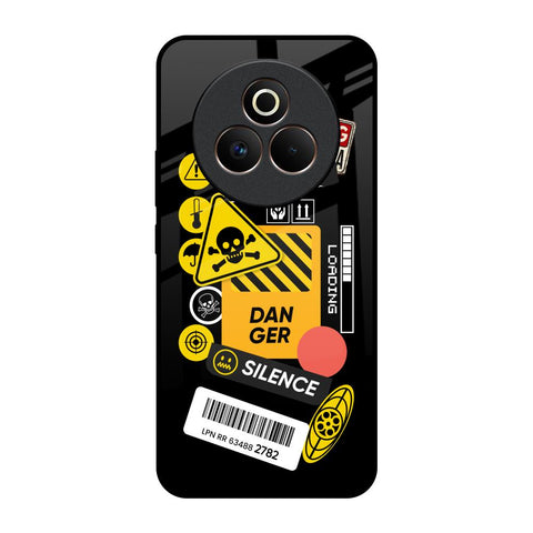 Danger Signs Glossy Case for Realme P3 Pro 5G