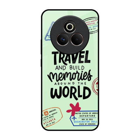 Travel Stamps Glossy Case for Realme P3 Pro 5G