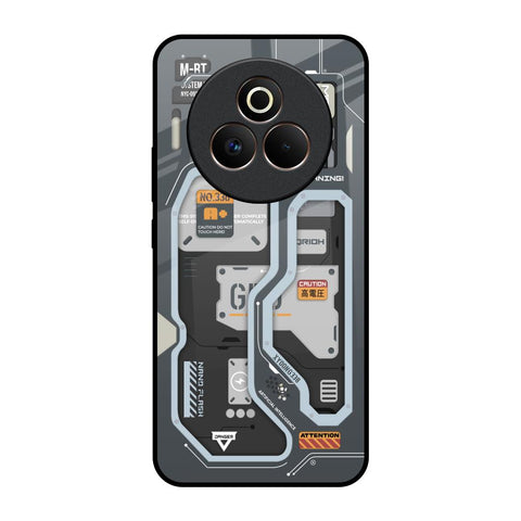 Retro Futuristic Glossy Case for Realme P3 Pro 5G