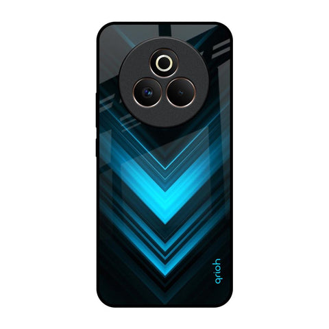 Vertical Blue Arrow Glossy Case For Realme P3 Pro 5G
