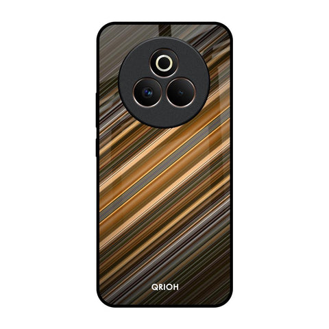 Diagonal Slash Pattern Glossy Case for Realme P3 Pro 5G