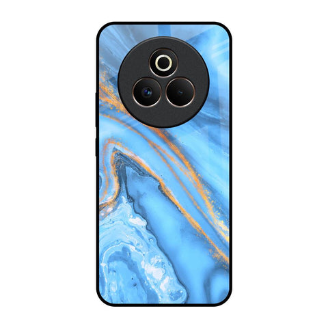 Vibrant Blue Marble Glossy Case for Realme P3 Pro 5G