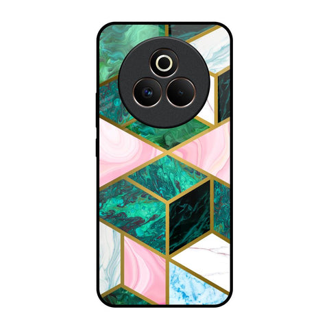 Seamless Green Marble Glossy Case for Realme P3 Pro 5G