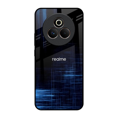 Blue Scratch Glossy Case for Realme P3 Pro 5G