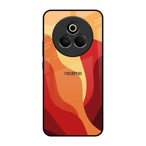 Magma Color Pattern Glossy Case for Realme P3 Pro 5G