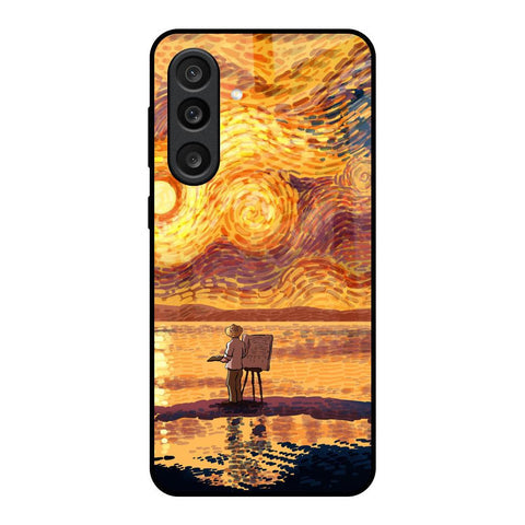 Sunset Vincent Glossy Case for Samsung Galaxy M56 5G