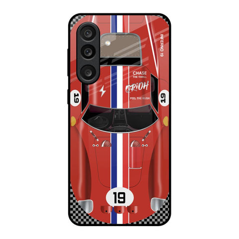 Racing Vintage Glossy Case for Samsung Galaxy M56 5G