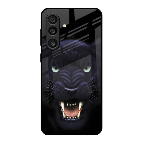 Angry Black Tiger Glossy Case for Samsung Galaxy M56 5G