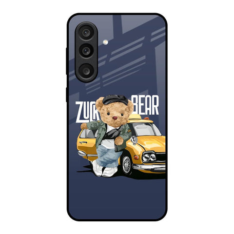 Adventurous Bear Glossy Case for Samsung Galaxy M56 5G