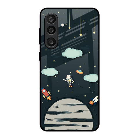 Astronaut Dream Glossy Case For Samsung Galaxy M56 5G