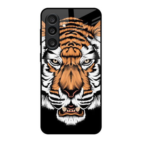 Angry Tiger Glossy Case For Samsung Galaxy M56 5G
