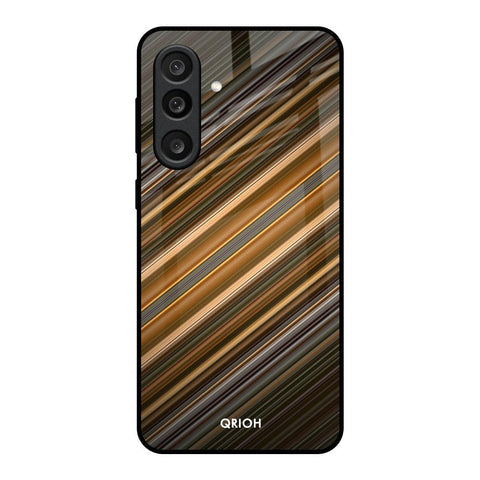 Diagonal Slash Pattern Glossy Case for Samsung Galaxy M56 5G