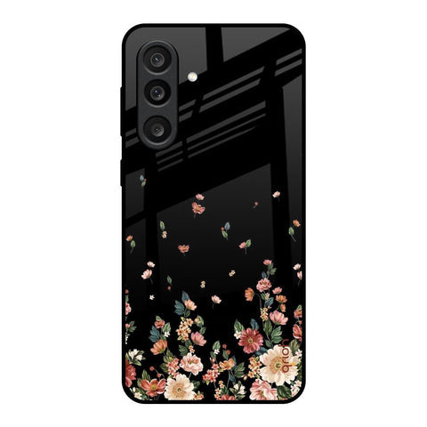 Floating Floral Print Glossy Case for Samsung Galaxy M56 5G