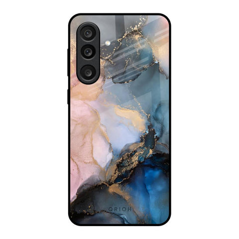 Marble Ink Abstract Glossy Case for Samsung Galaxy M56 5G