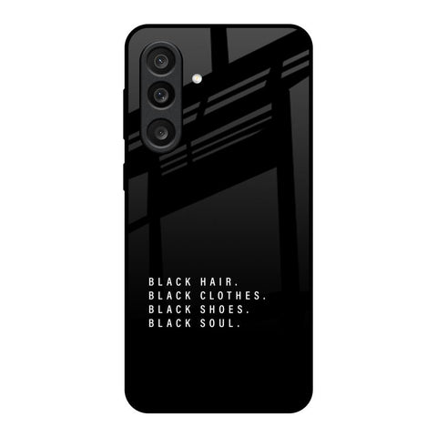 Black Soul Glossy Case for Samsung Galaxy M56 5G