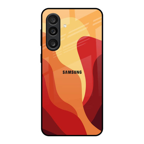 Magma Color Pattern Glossy Case for Samsung Galaxy M56 5G