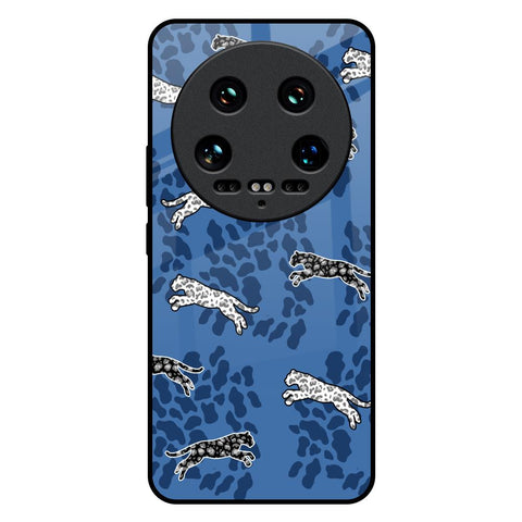 Blue Cheetah Glossy Case for Mi 14 Ultra 5G