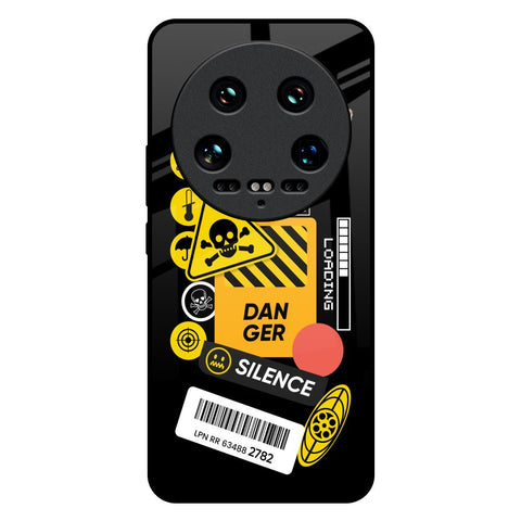 Danger Signs Glossy Case for Mi 14 Ultra 5G