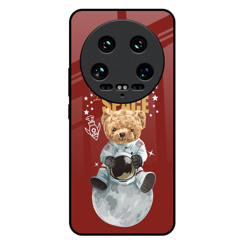 Astronaut Bear Glossy Case for Mi 14 Ultra 5G
