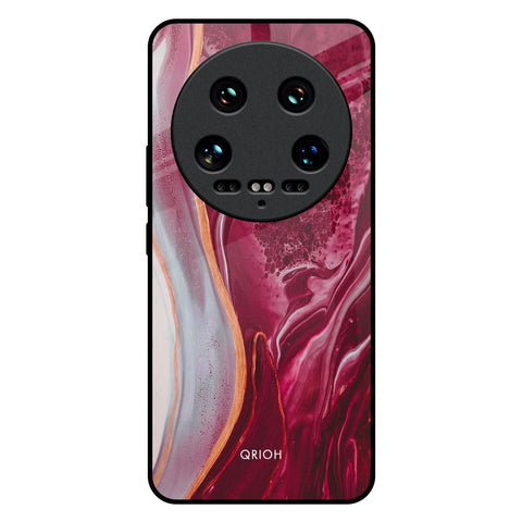 Crimson Ruby Glossy Case for Mi 14 Ultra 5G