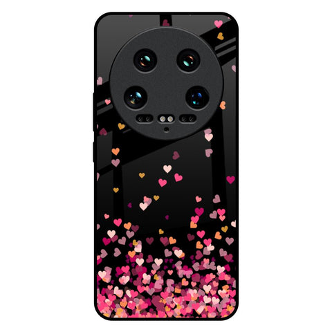 Heart Rain Fall Glossy Case For Mi 14 Ultra 5G
