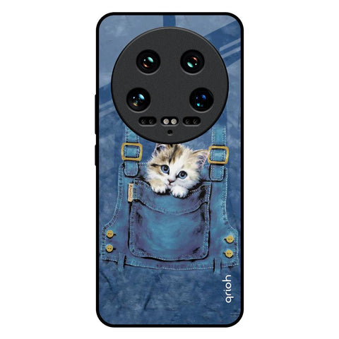 Kitty In Pocket Glossy Case For Mi 14 Ultra 5G