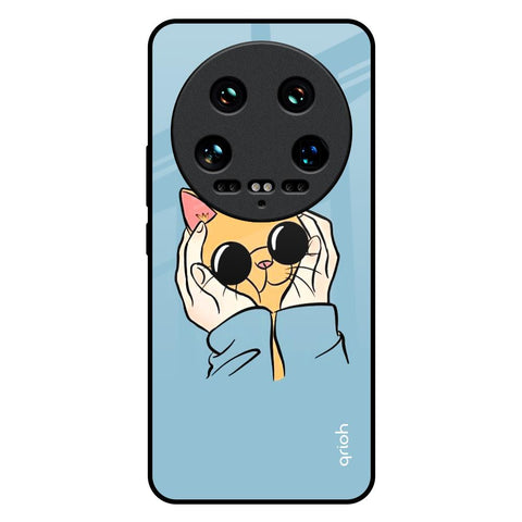 Adorable Cute Kitty Glossy Case For Mi 14 Ultra 5G