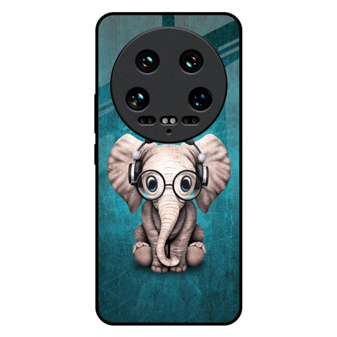 Adorable Baby Elephant Glossy Case For Mi 14 Ultra 5G
