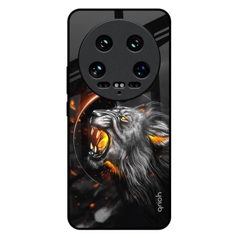 Aggressive Lion Glossy Case for Mi 14 Ultra 5G