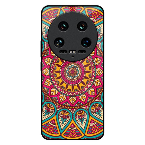 Elegant Mandala Glossy Case for Mi 14 Ultra 5G