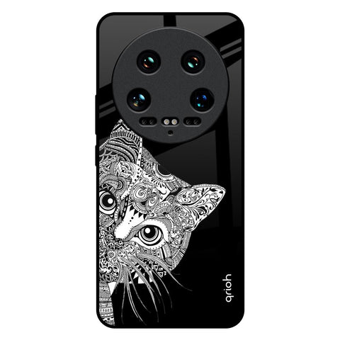 Kitten Mandala Glossy Case for Mi 14 Ultra 5G
