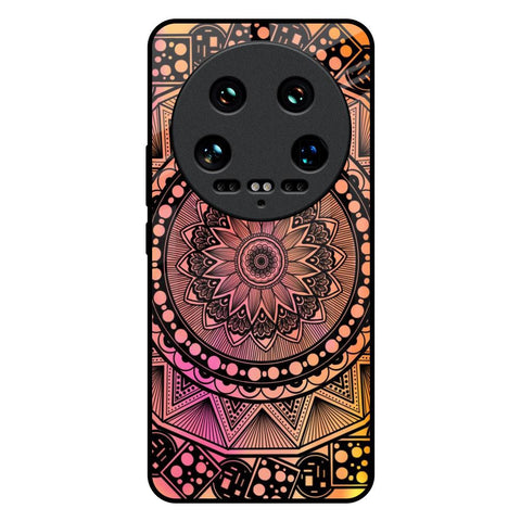Floral Mandala Glossy Case for Mi 14 Ultra 5G