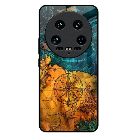 Architecture Map Glossy Case for Mi 14 Ultra 5G
