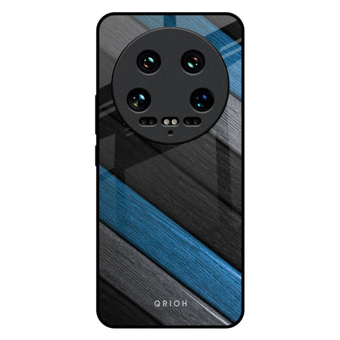 Multicolor Wooden Effect Glossy Case for Mi 14 Ultra 5G