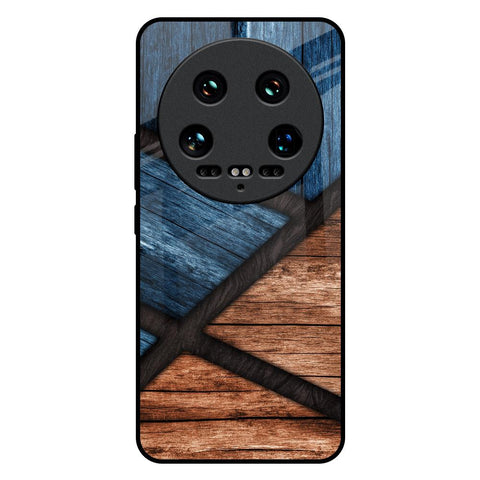 Wooden Tiles Glossy Case for Mi 14 Ultra 5G
