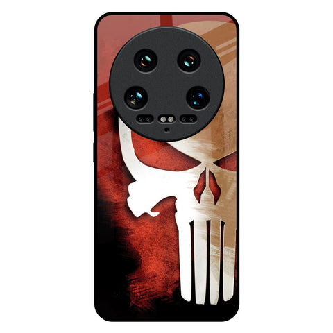 Red Skull Glossy Case for Mi 14 Ultra 5G