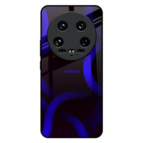 Blue Ring Light Glossy Case for Mi 14 Ultra 5G