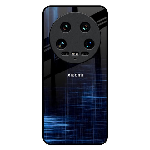 Blue Scratch Glossy Case for Mi 14 Ultra 5G