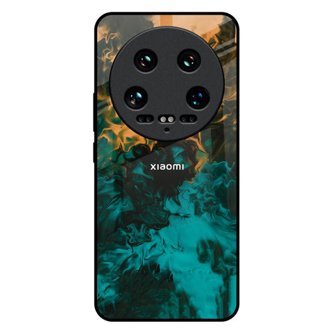 Watercolor Wave Glossy Case for Mi 14 Ultra 5G