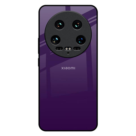 Dark Purple Glossy Case for Mi 14 Ultra 5G
