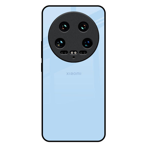 Pastel Sky Blue Glossy Case for Mi 14 Ultra 5G