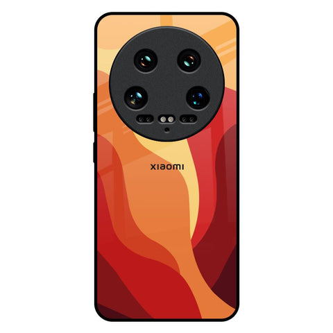 Magma Color Pattern Glossy Case for Mi 14 Ultra 5G