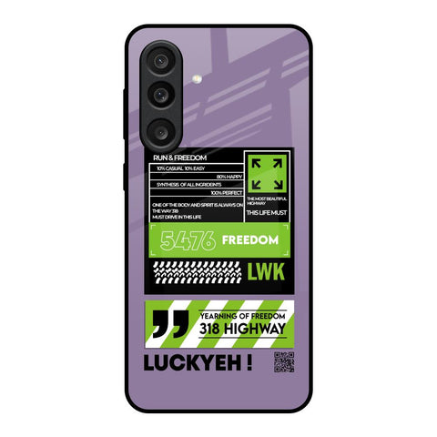 Run & Freedom Glossy Case for Samsung Galaxy F56 5G