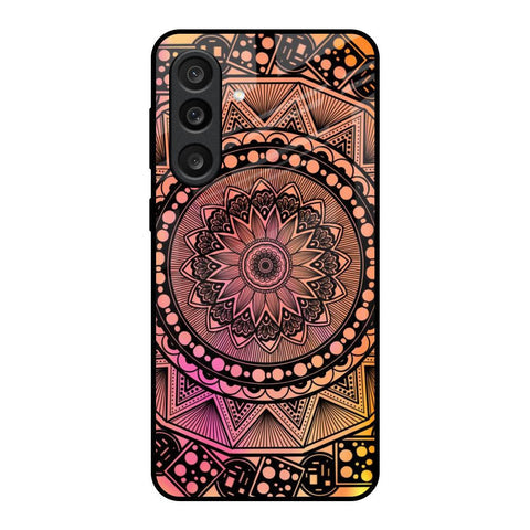 Floral Mandala Glossy Case for Samsung Galaxy F56 5G