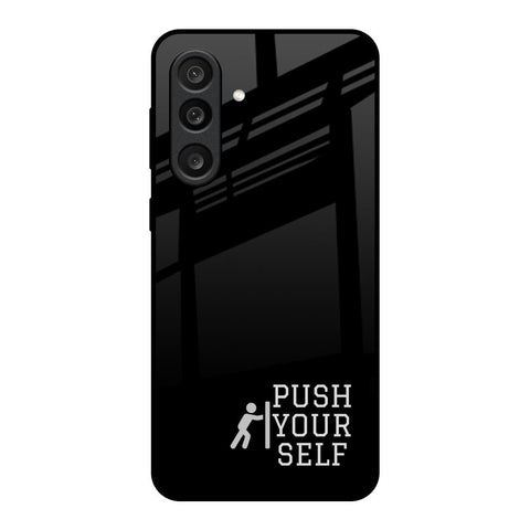 Push Your Self Glossy Case for Samsung Galaxy F56 5G