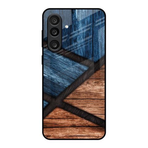 Wooden Tiles Glossy Case for Samsung Galaxy F56 5G