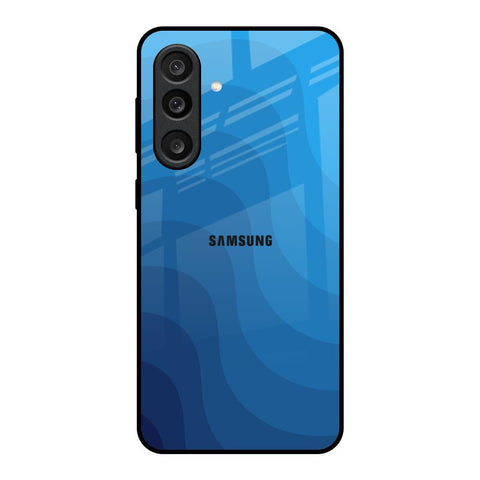 Blue Wave Abstract Glossy Case for Samsung Galaxy F56 5G